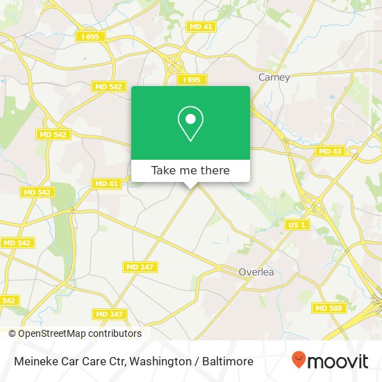 Meineke Car Care Ctr map