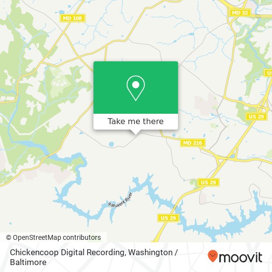 Chickencoop Digital Recording map