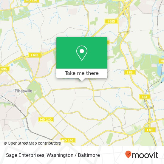 Sage Enterprises map