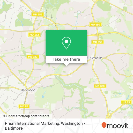 Mapa de Prism International Marketing