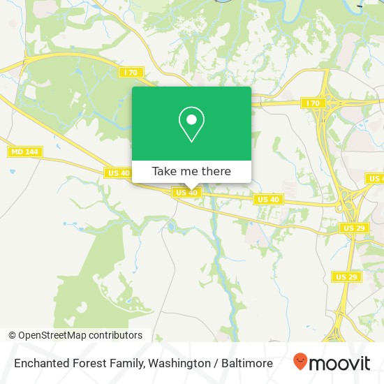 Mapa de Enchanted Forest Family