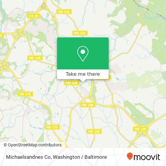 Mapa de Michaelsandnes Co