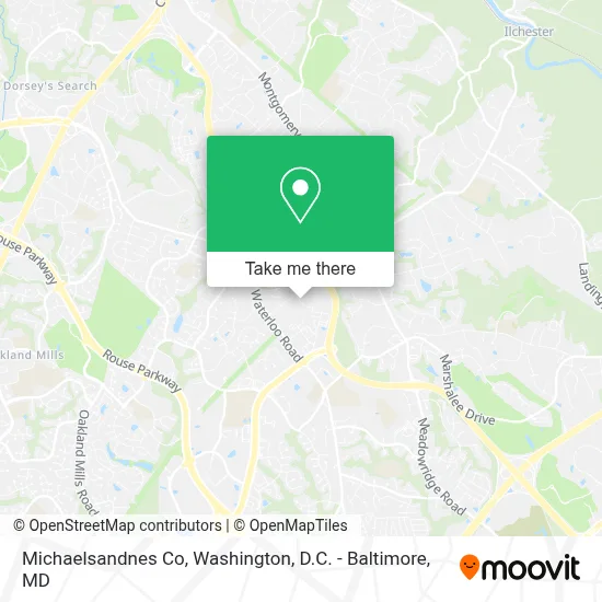 Michaelsandnes Co map