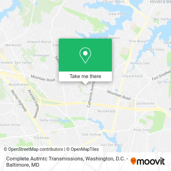 Complete Autmtc Transmissions map