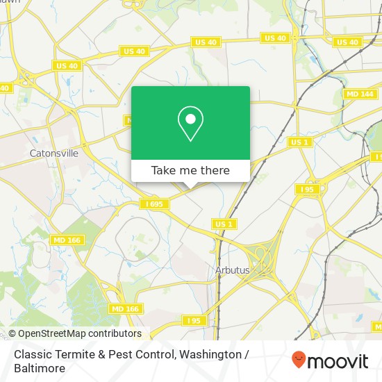 Mapa de Classic Termite & Pest Control