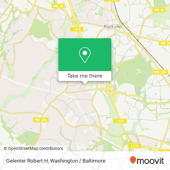Mapa de Gelenter Robert H