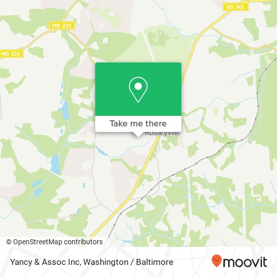 Mapa de Yancy & Assoc Inc