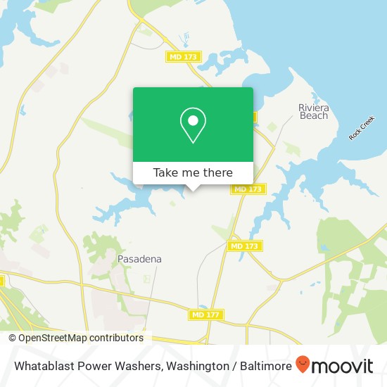 Mapa de Whatablast Power Washers