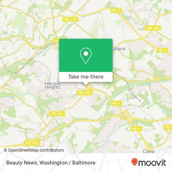 Beauty News map