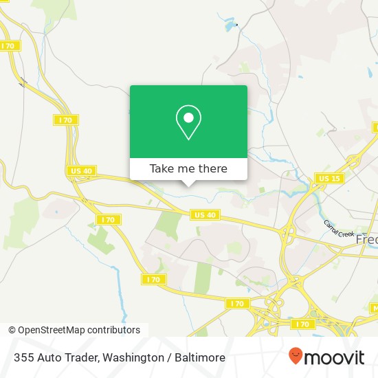 Mapa de 355 Auto Trader