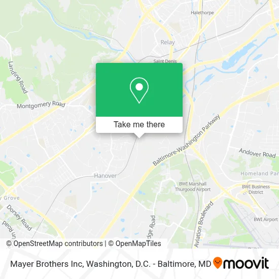 Mayer Brothers Inc map