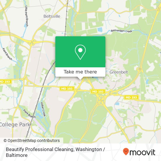 Mapa de Beautify Professional Cleaning