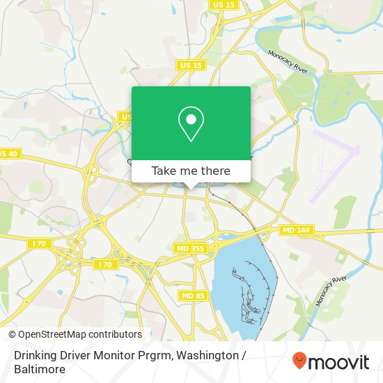 Drinking Driver Monitor Prgrm map