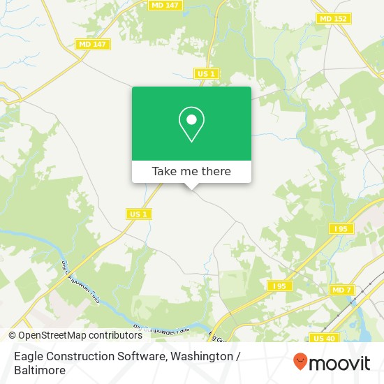 Eagle Construction Software map
