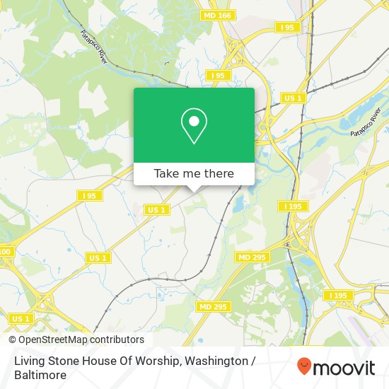 Mapa de Living Stone House Of Worship