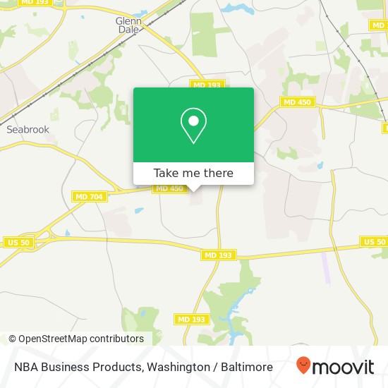 Mapa de NBA Business Products