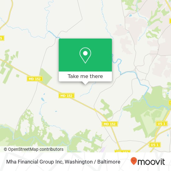 Mha Financial Group Inc map