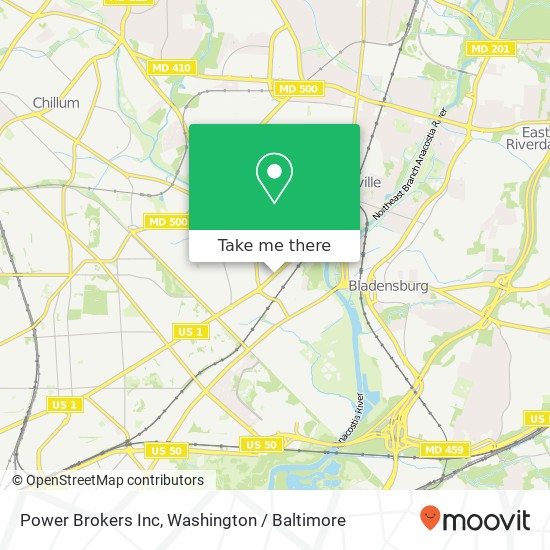 Mapa de Power Brokers Inc