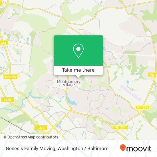 Genesis Family Moving map