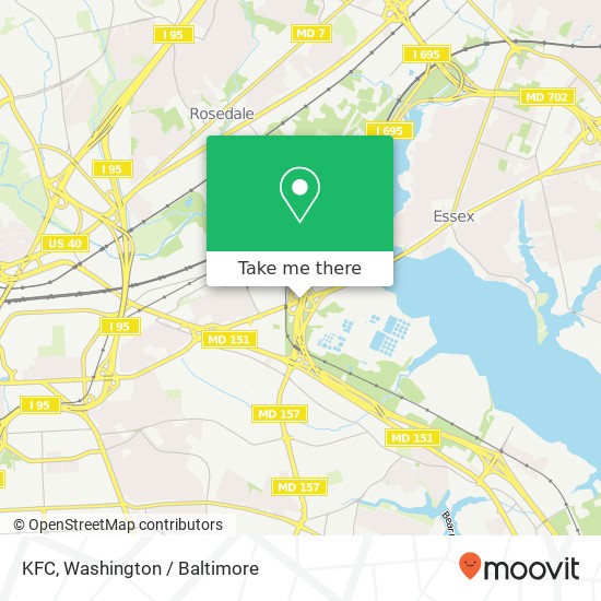 KFC map