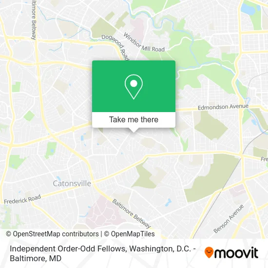 Independent Order-Odd Fellows map