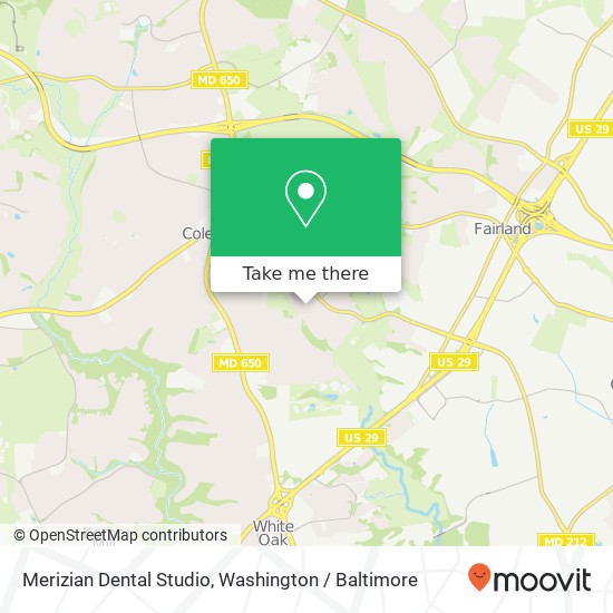 Merizian Dental Studio map