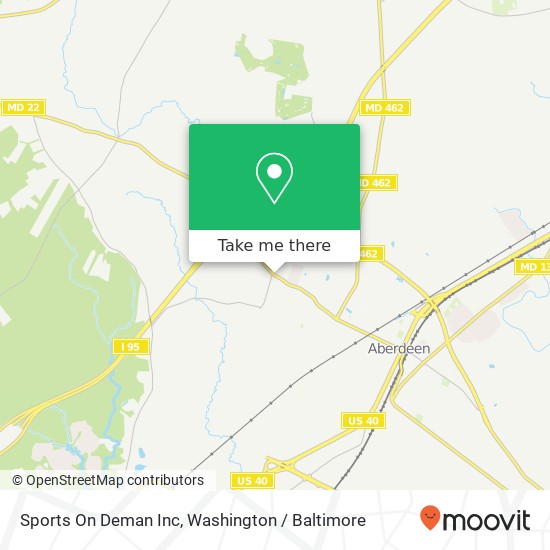 Mapa de Sports On Deman Inc