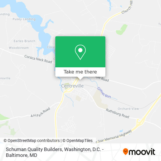 Schuman Quality Builders map