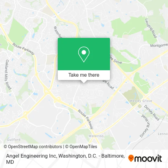 Angel Engineering Inc map