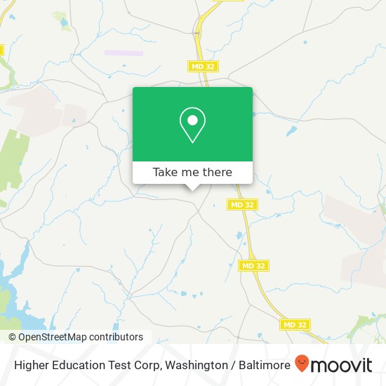 Mapa de Higher Education Test Corp