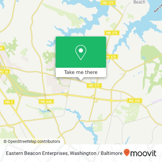 Eastern Beacon Enterprises map