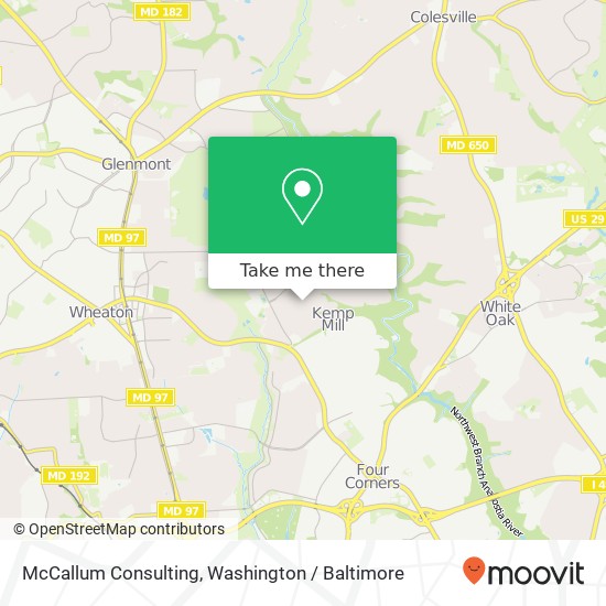 McCallum Consulting map