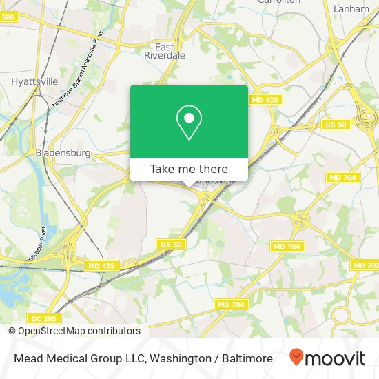 Mapa de Mead Medical Group LLC