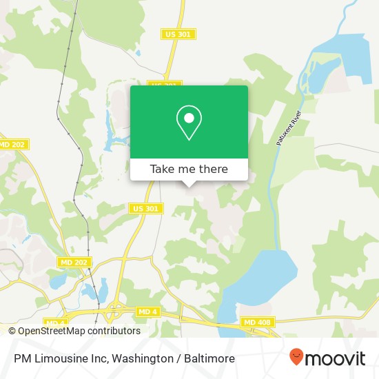 PM Limousine Inc map