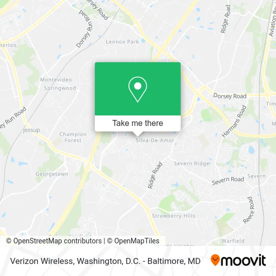 Verizon Wireless map