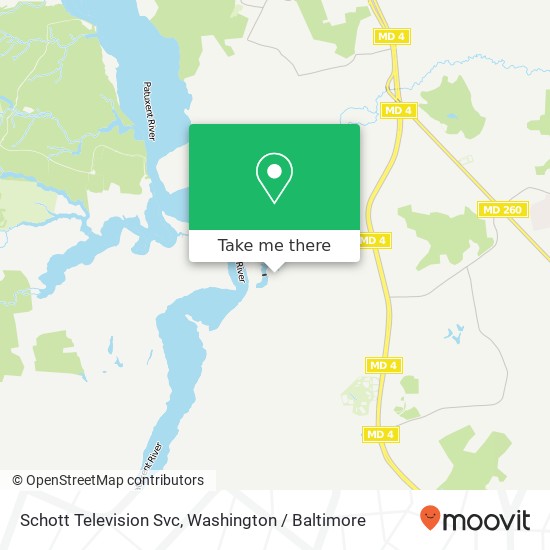 Schott Television Svc map