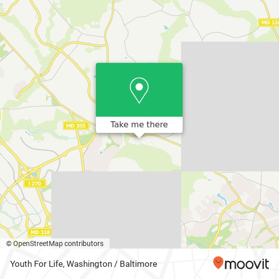 Youth For Life map