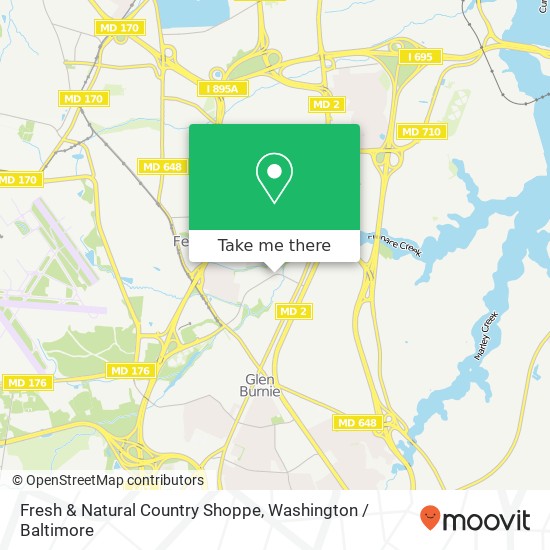 Mapa de Fresh & Natural Country Shoppe