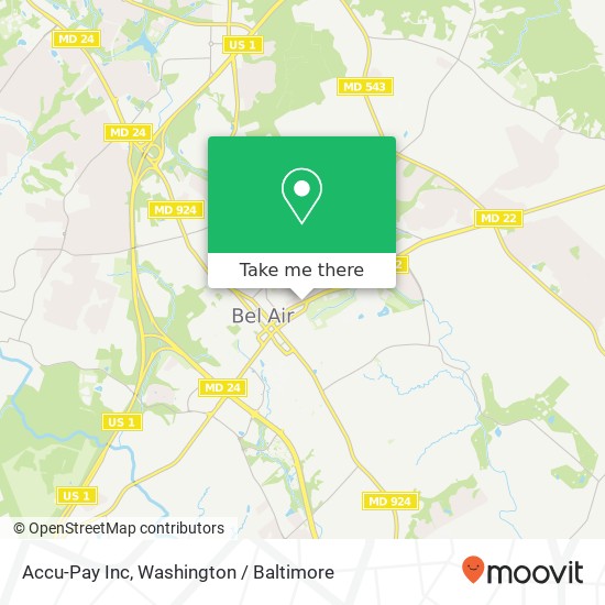 Accu-Pay Inc map