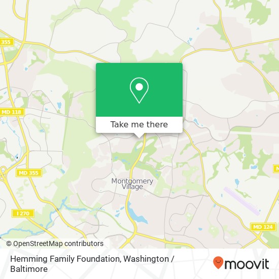 Mapa de Hemming Family Foundation