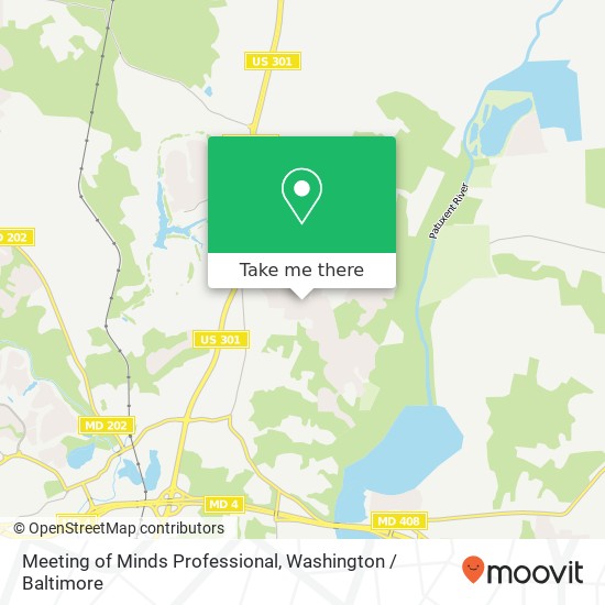 Mapa de Meeting of Minds Professional