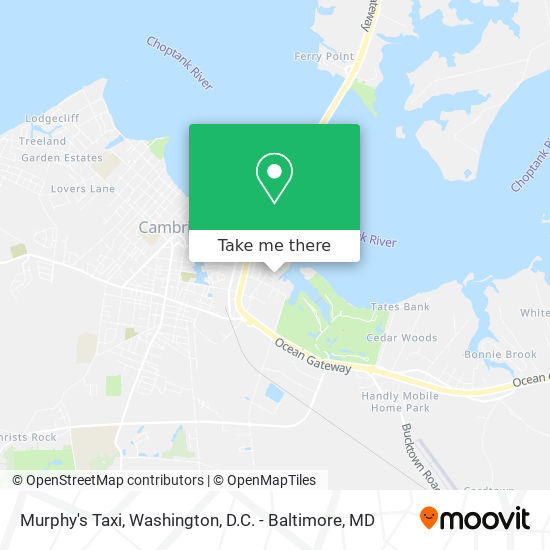 Murphy's Taxi map