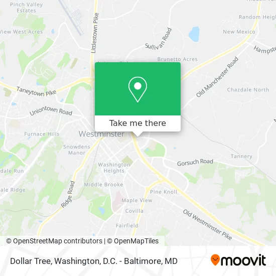 Dollar Tree map