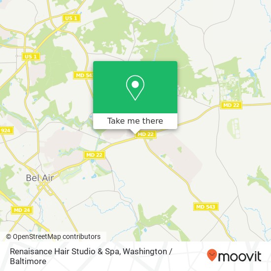 Renaisance Hair Studio & Spa map