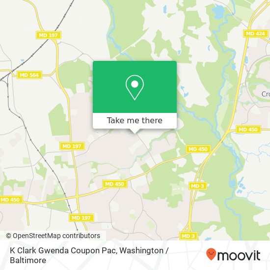 K Clark Gwenda Coupon Pac map