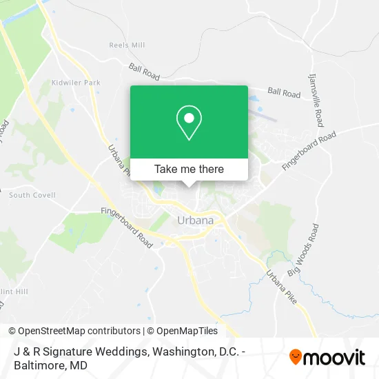 J & R Signature Weddings map