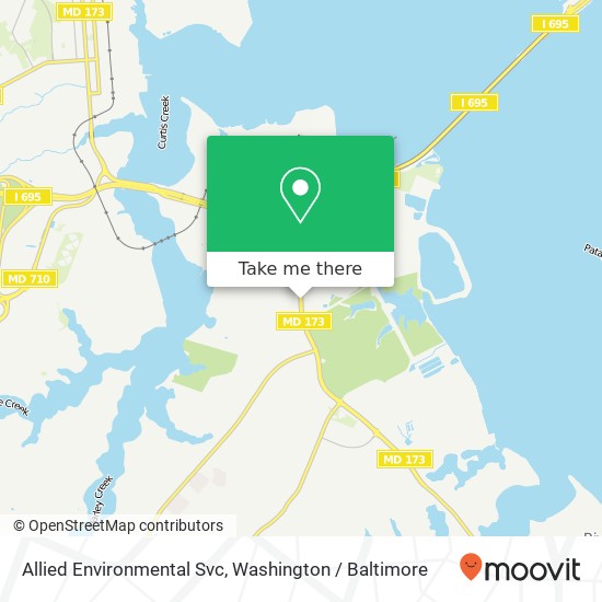 Allied Environmental Svc map