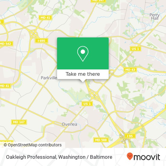 Mapa de Oakleigh Professional