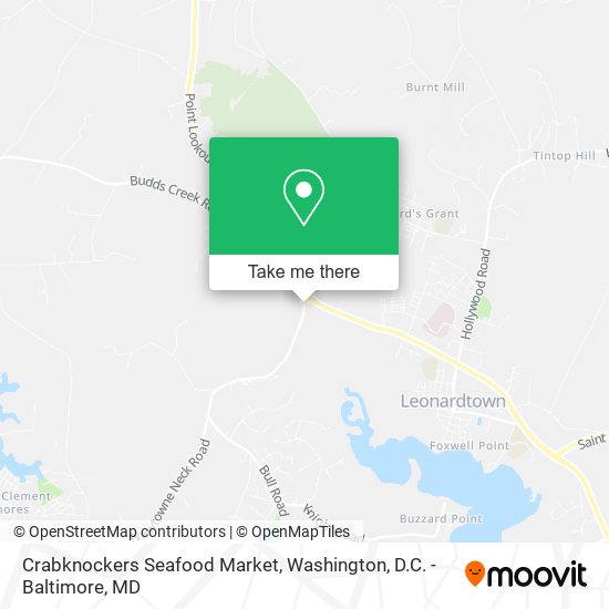 Crabknockers Seafood Market map