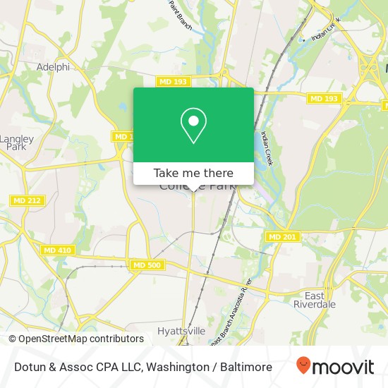 Dotun & Assoc CPA LLC map